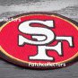 SAN FRANCISCO 49ers NFL SUPERBOWL FOOTBALL LOGO PATCH JERSEY SEW ON EMBROIDERY
