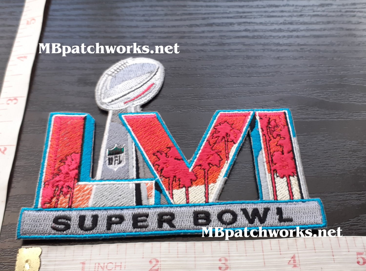 NFL 2022 Superbowl LVI 56th 56 Logo Patch National Football League