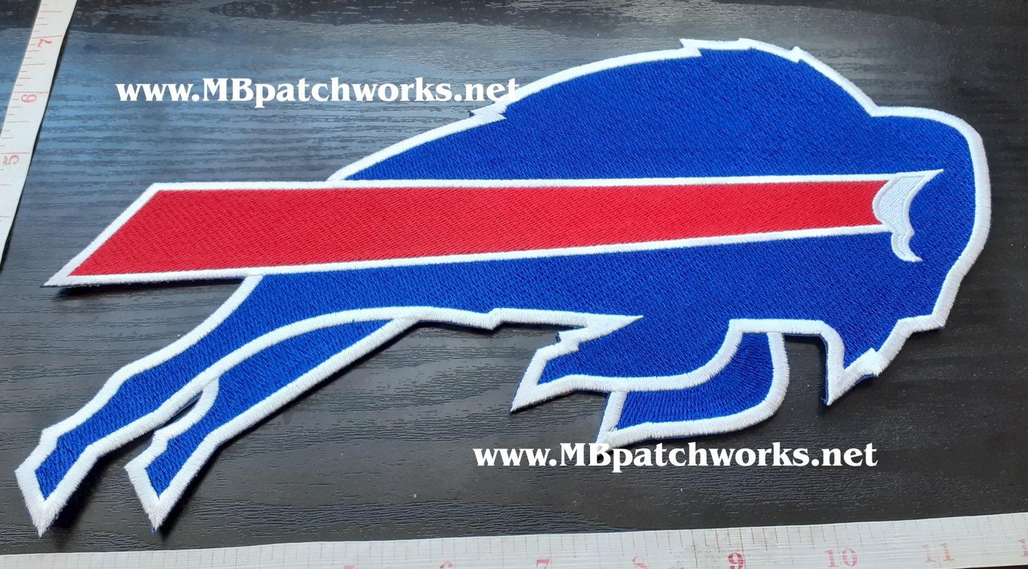 Buffalo Bills Team Logo Huge 12" (31cm) Patch NFL Football USA Sports Emblem