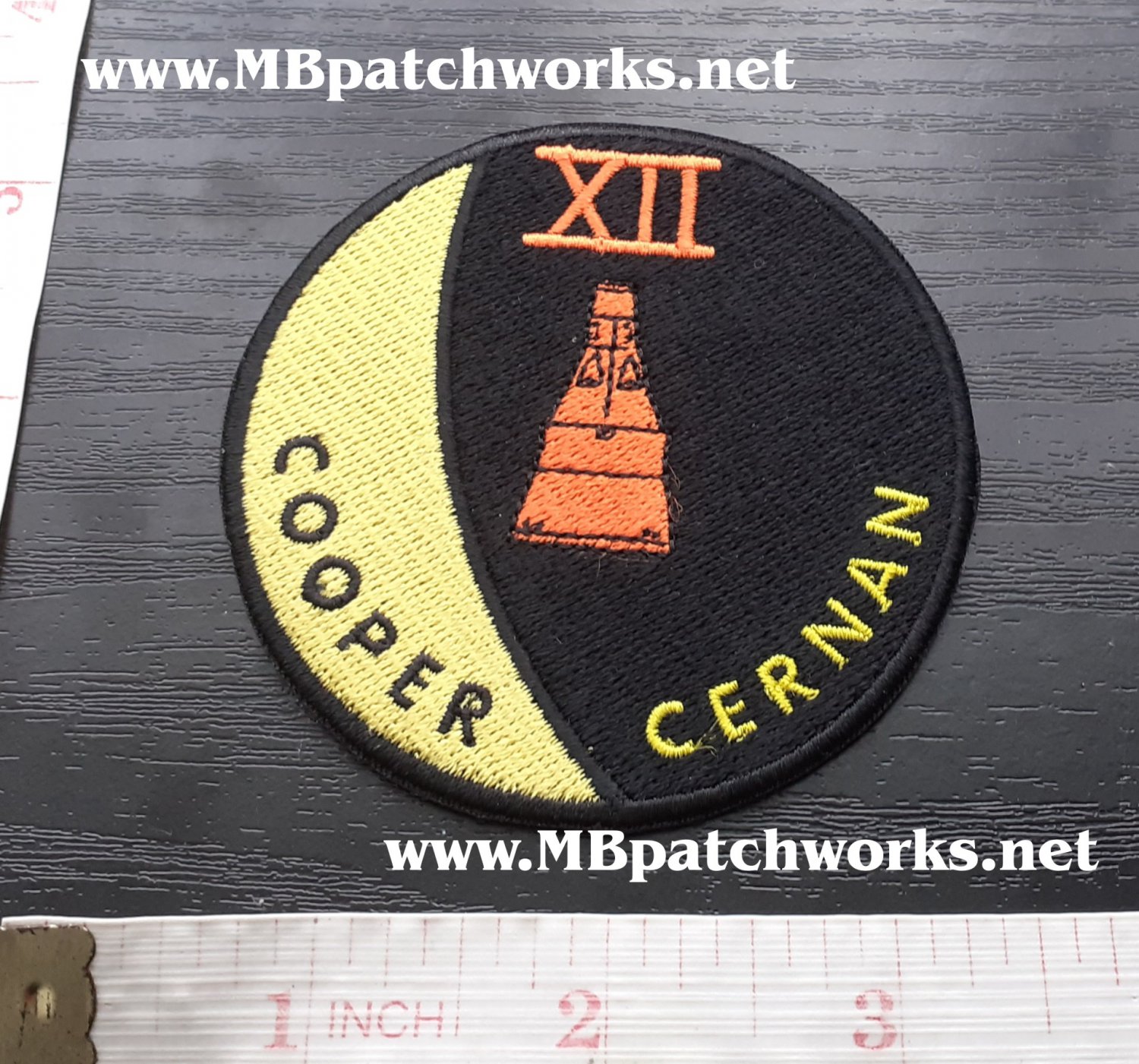 NASA Gemini Program Missions Gemini XII Cooper Cernan Logo Patch