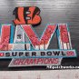 2022 Superbowl LVI 56th Cincinatti Bengals Championships Champions Logo Patch NFL Football