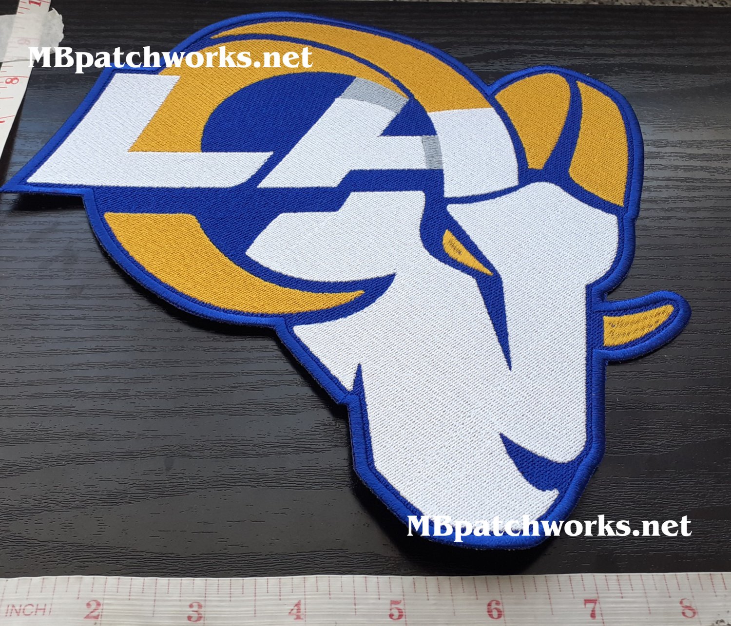 NFL Football Los Angeles Rams 10" Huge Logo Patch USA Sports Superbowl