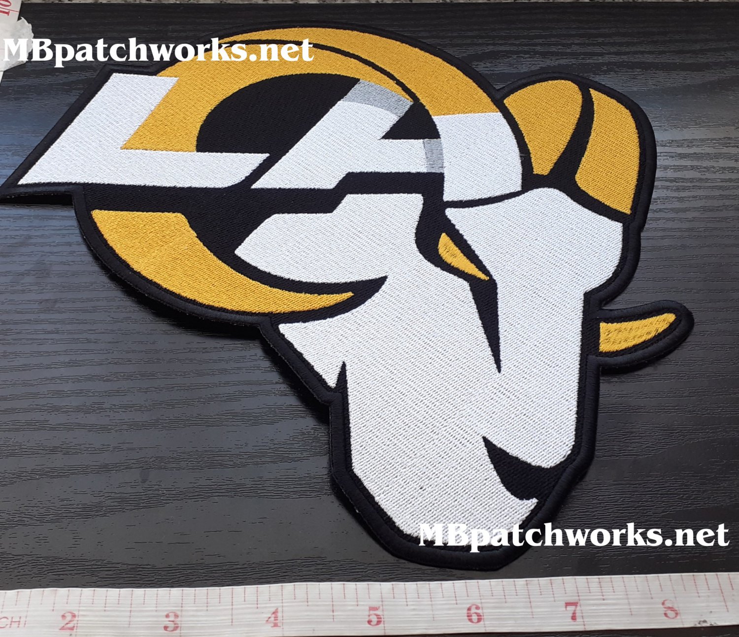 NFL Football Los Angeles Rams 10" Huge Logo Patch USA Sports Superbowl