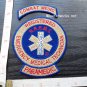 Combat Medic Paramedic Registered Emergency Medical Technician N.R.E.M.T. logo patch sew on