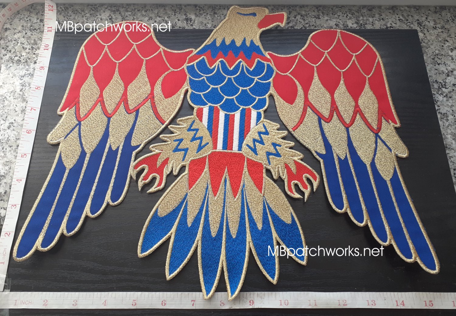 Elvis Presley American Eagle Back Jacket Patch sew on embroidery