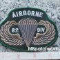 US Army Airborne 82nd Div logo patch Screaming Eagle Parachute Jersey