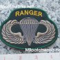US Army Airborne logo patch Screaming Eagle Parachute Jersey sew on
