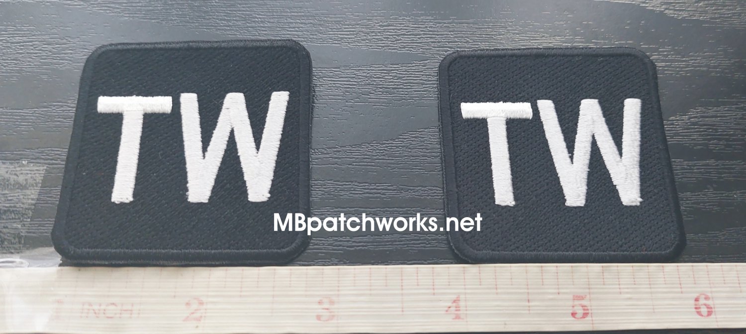 MLB Baseball Umpires TW  Memorial Logo Patch USA Sports Jersey sew on