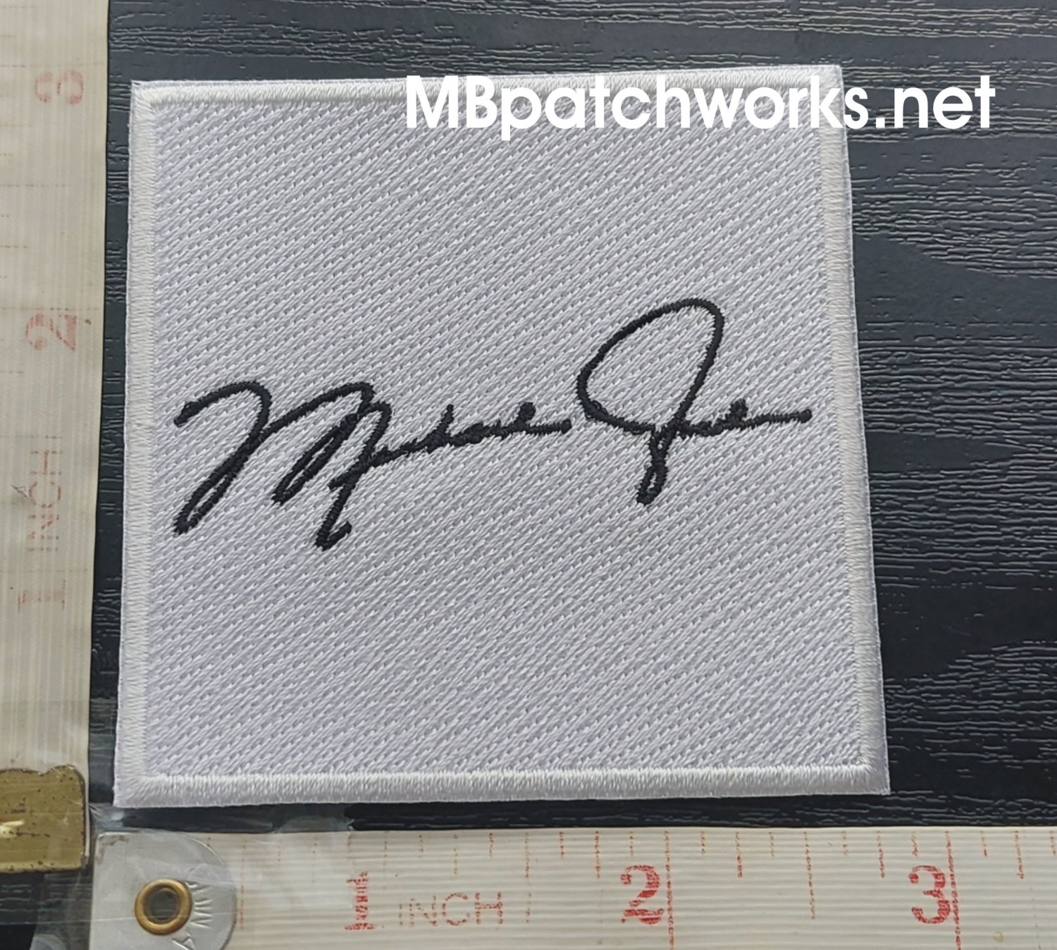 Michael Jordan signature logo patch NBA Basketball skywalker