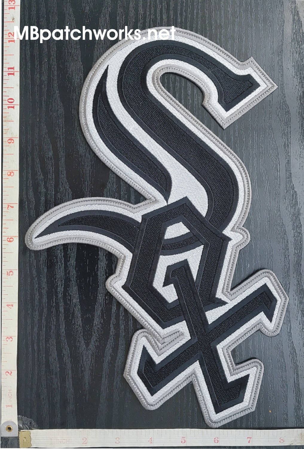 Chicago White Sox Team Logo Patch 12" huge patch MLB Baseball Sports sew on