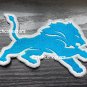 Detroit Lions Logo Patch NFL Football USA Sports Superbowl Jersey Emblem sew on