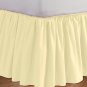 Bed Skirt Ruffle Valance 1000TC Egyptian Cotton