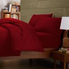 Eygptian Cotton Blood Red Regular Duvet Cover