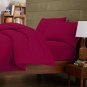 Eygptian Cotton Blood Red Regular Duvet Cover