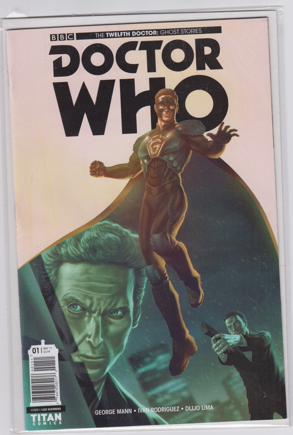 Title: DOCTOR WHO: GHOST STORIES 1 Titan comics 2017 Luis Guerrero cover