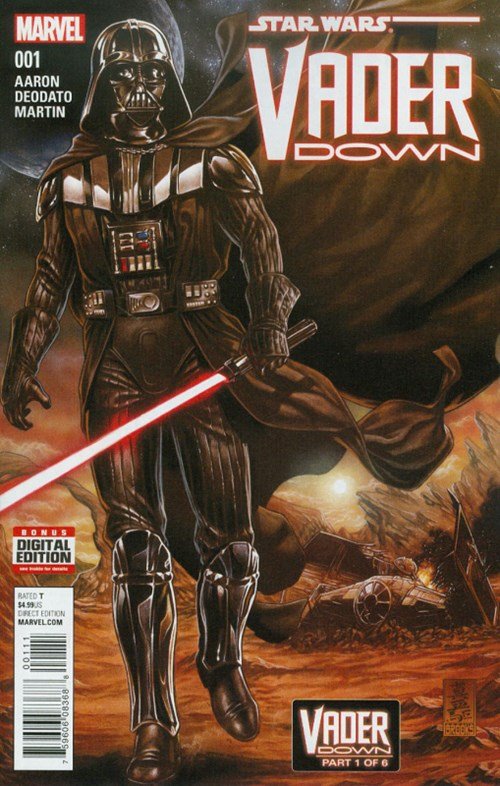 Star Wars Vader down Marvel comics 2016