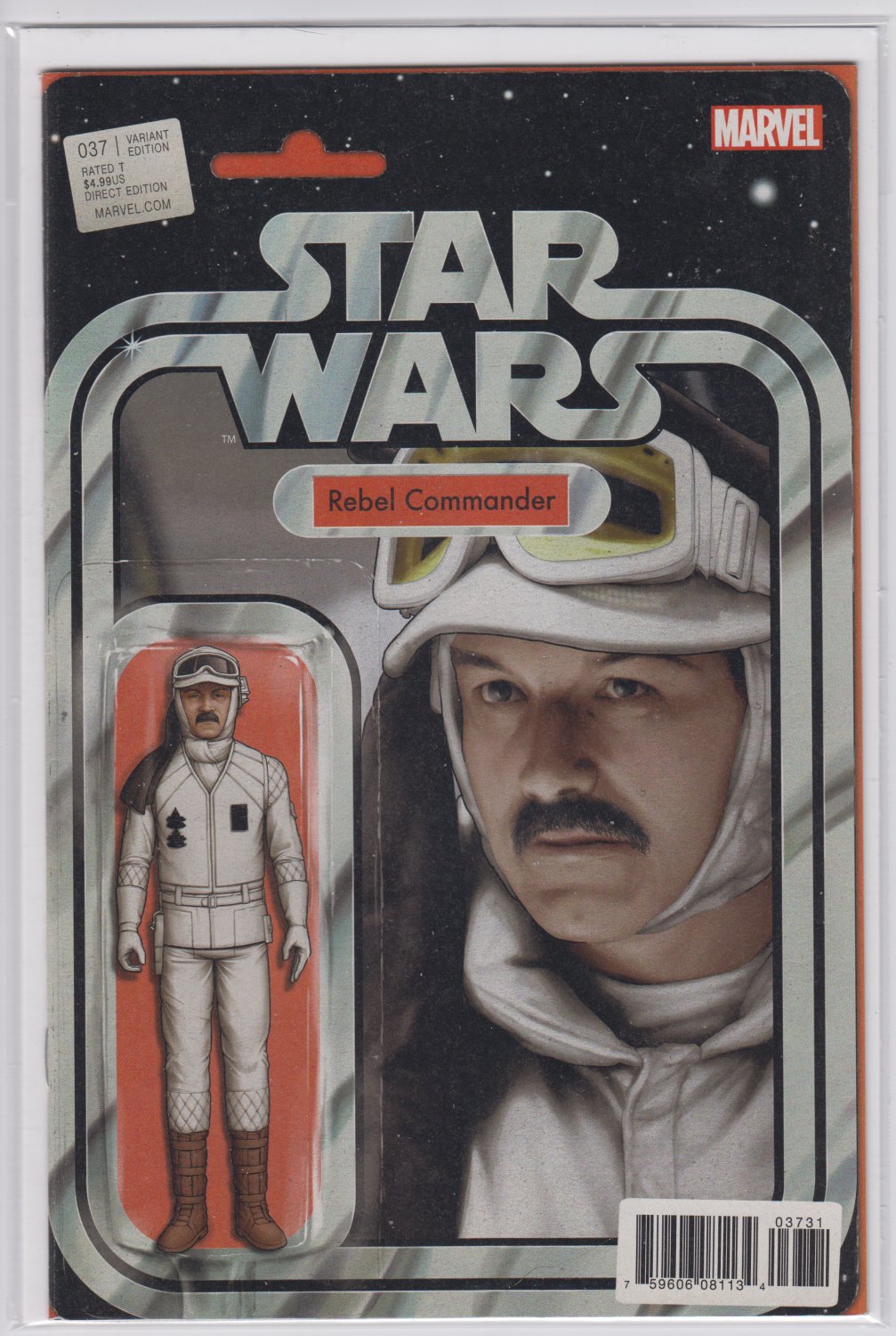 Star Wars 37 Marvel comics 2017 John Tyler Christopher Action Figure Cover
