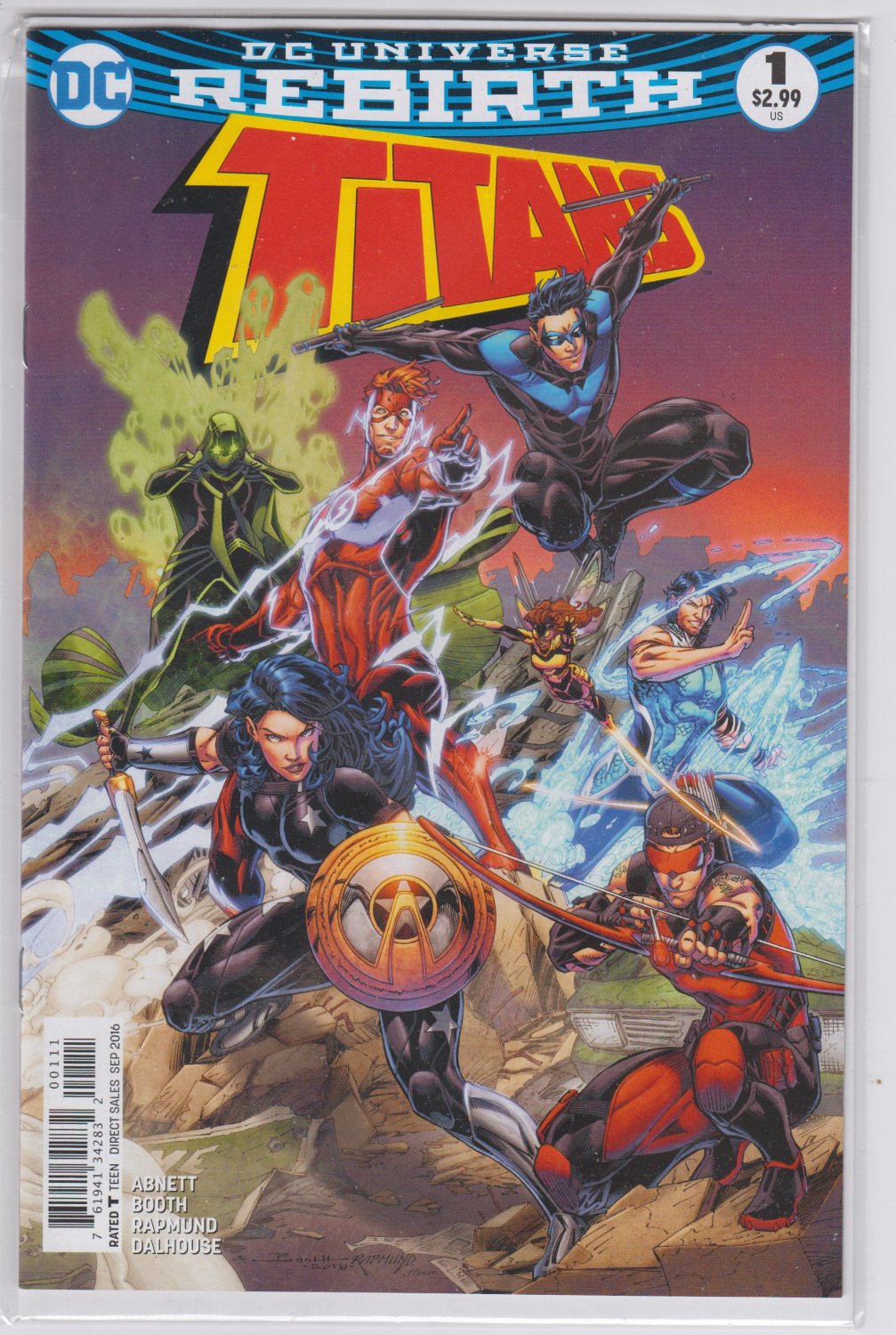 TITANS 1 DC Comics 2016