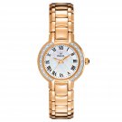 Bulova Women's Diamond Accent Rose Gold-Tone Bracelet Watch