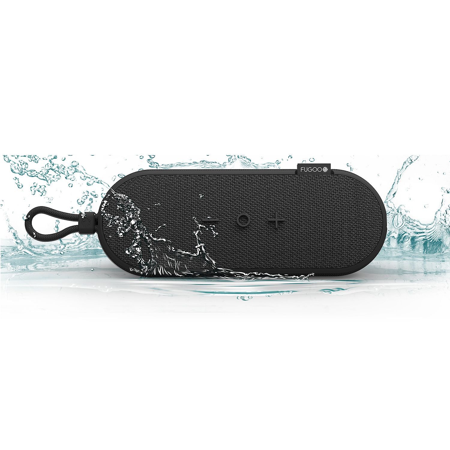 Fugoo Go Portable Waterproof Bluetooth Speakers (Black)