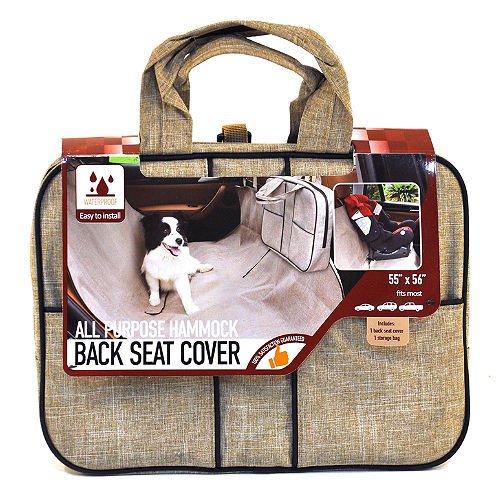 All-Purpose Hammock Back Seat Cover (Tan)