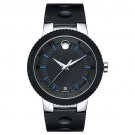 Movado Sport Edge Men's Watch (Black/Blue)