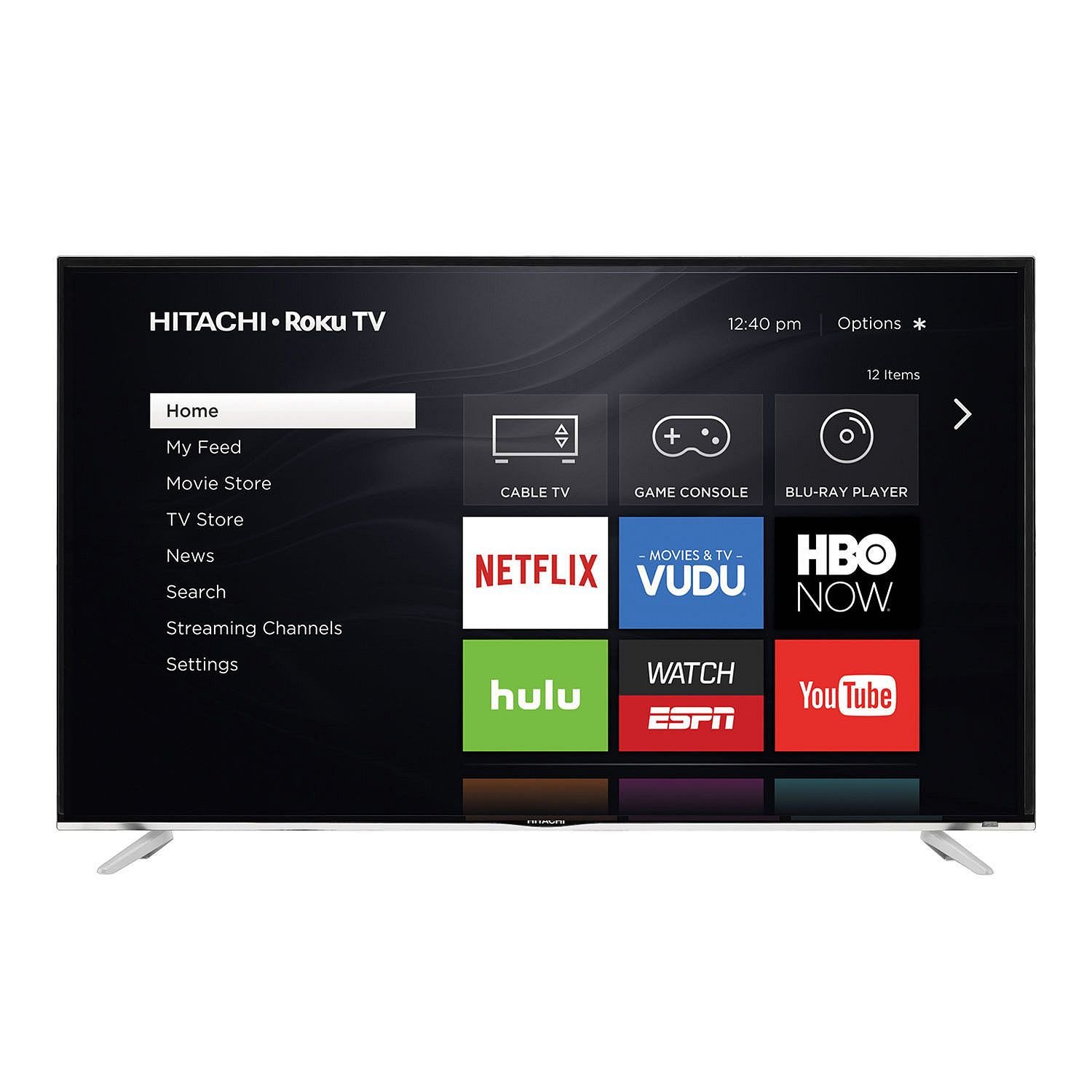 Hitachi 50" Class 1080p LED TV with Roku