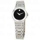 Movado Women's Portfolio Watch (Silver-ToneBlack)