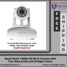 Bayit Home 1080p HD Wi-Fi Camera with Two-Way Audio and IR Night Vision