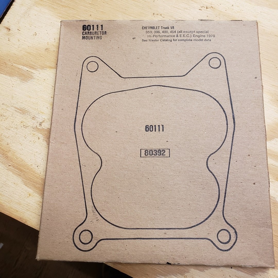 Fel-Pro SBC Rochester 4-bbl Carburetor Gasket 60111 SB1