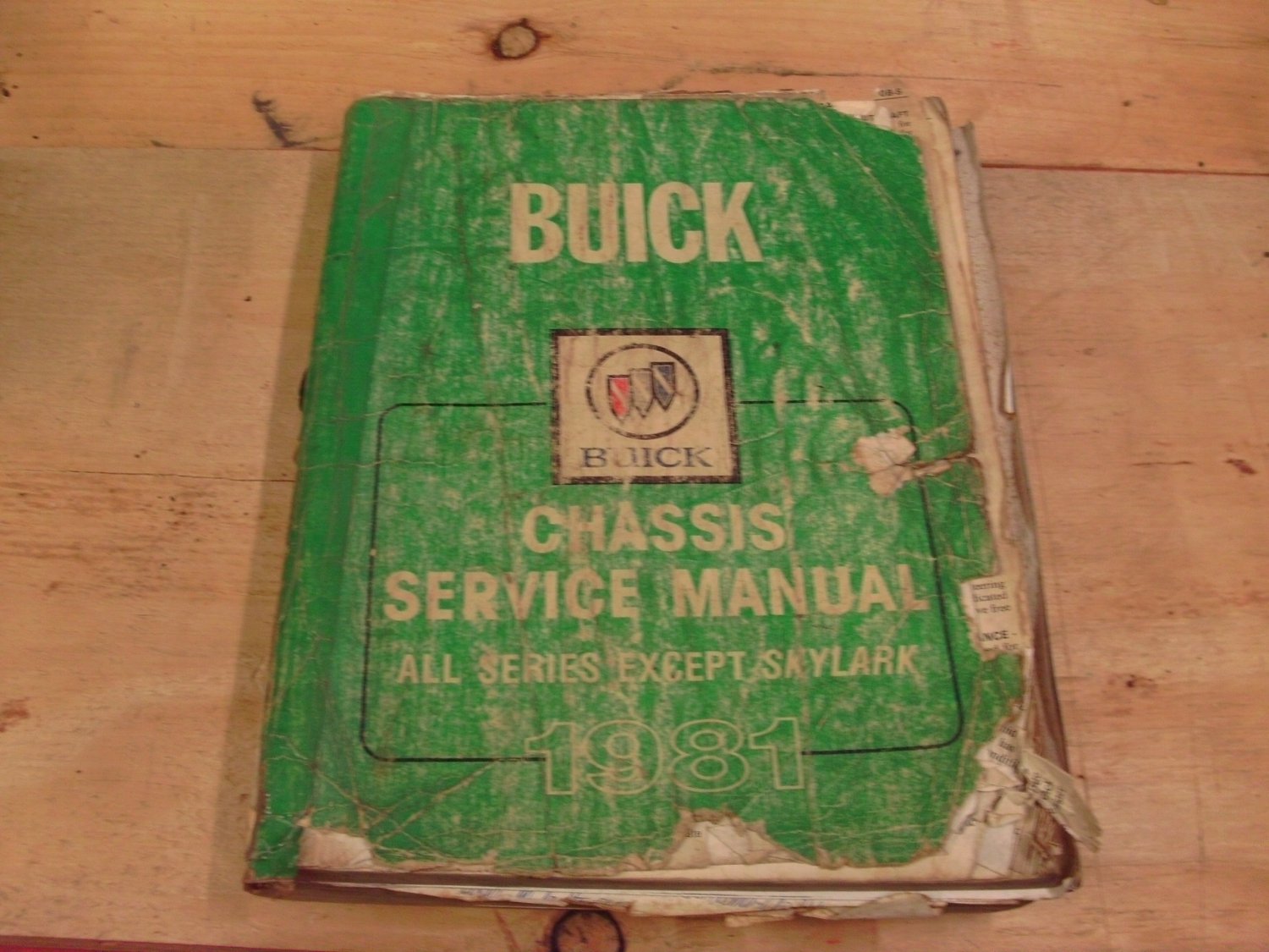 Used 1981 Buick Service Manual