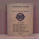 Used 1962 Chevrolet Radio & Guide-Matic Headlamp Control Service Manual
