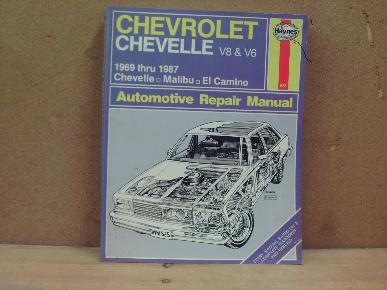 Used Haynes Chevrolet Chevelle 1969-87 Repair Manual