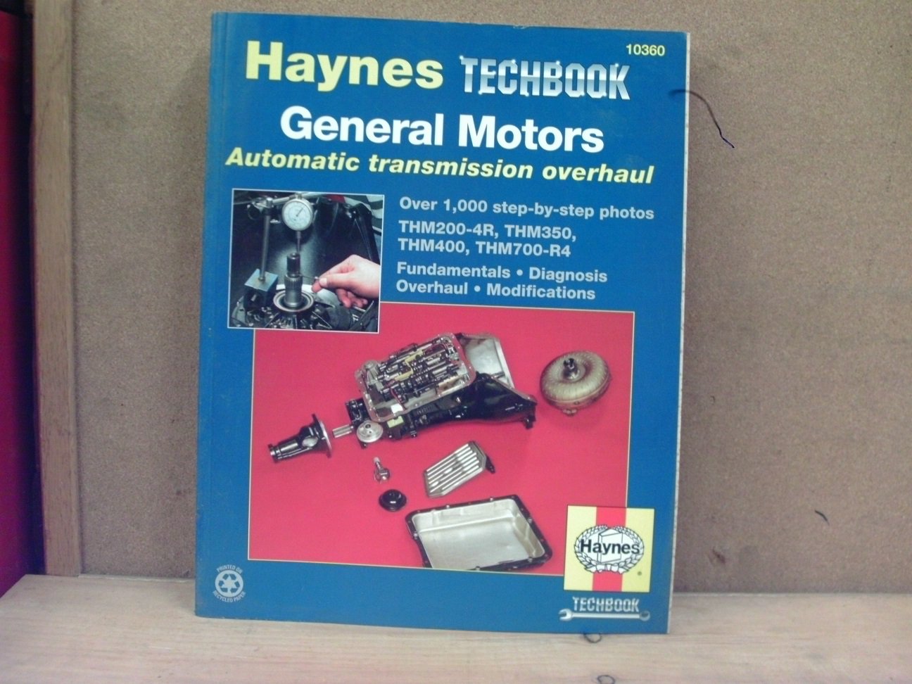 Used Haynes GM Automatic Transmission Overhaul Repair Manual