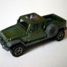 2017 Matchbox #92 '17 Jeep Gladiator in Green Mint on Card DVK24