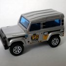 2017 Matchbox #48 Land Rover 90 in Silver Mint on Card DVK65