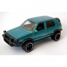 2017 Matchbox #4 1990 VW Golf Country in Blue Loose DVK05 48C