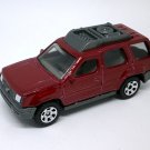 2018 Matchbox #111 Nissan Xterra in Dark Red Mint on Card FHH53