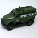 2018 Matchbox #74 MBX SWAT in Green Mint on Card FHH29