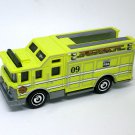 2018 Matchbox #73 Hazard Squad in Yellow Mint on Card FHH81