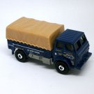 2018 Matchbox #58 Camo Convoy in Blue Mint on Card FHG80