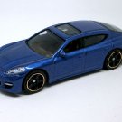 2018 Matchbox #26 Porsche Panamera in Dark Blue Mint on Card FHH02