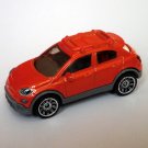 2018 Matchbox #12 Fiat 500x in Orange Mint on Card FHG93