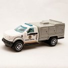 2019 Matchbox #81 2010 Ford Animal Control Truck in White Mint on Card FYP42