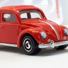 2019 Matchbox #12 '62 Volkswagen Beetle in Red Mint on Card FYR64