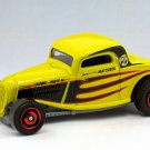 2020 Matchbox #95 "33 Ford Coupe in Yellow Mint on Card GKK80