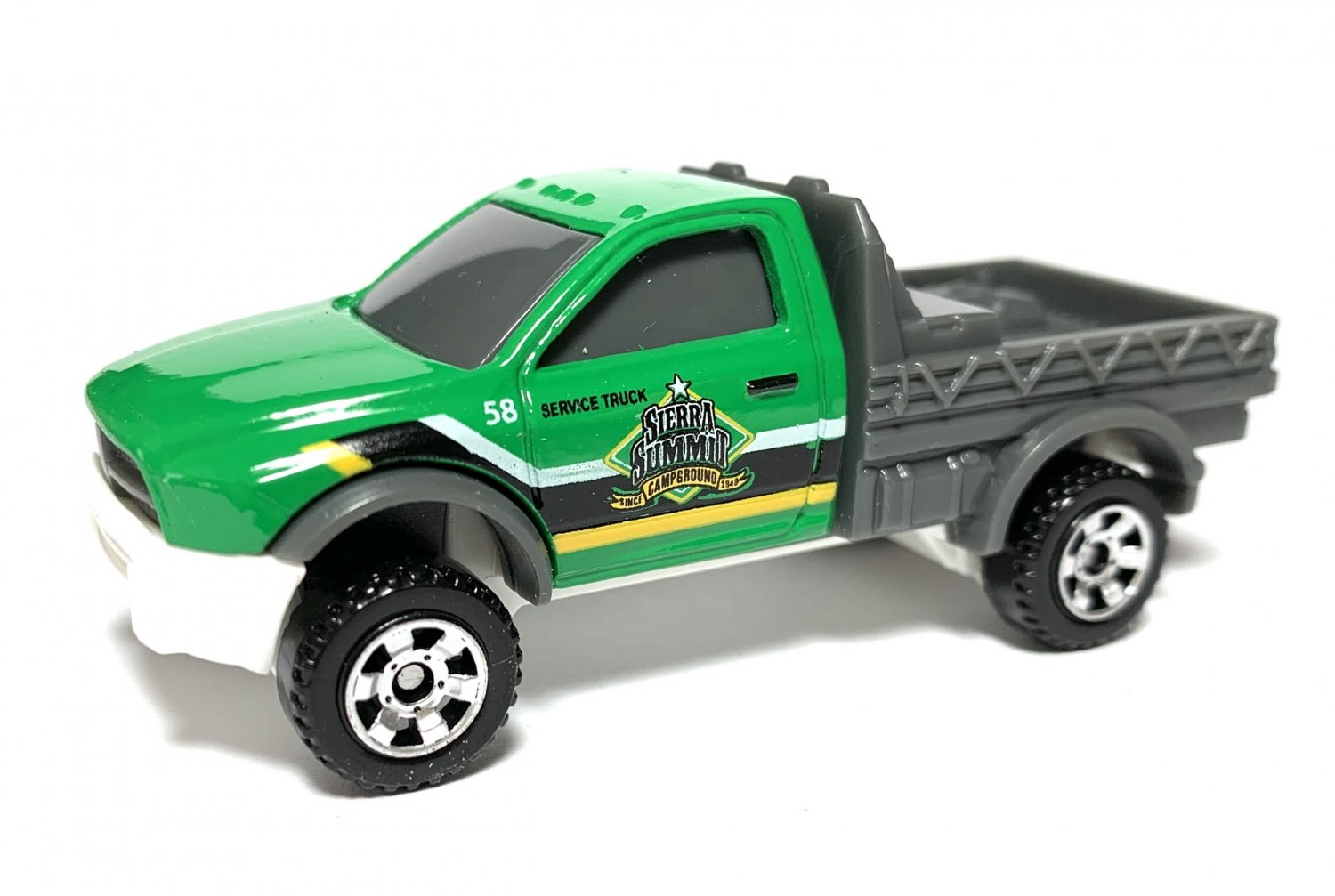 2020 Matchbox #77 Ram Work Truck in Light Green Mint on Card GKK90