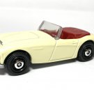 2020 Matchbox #42 1963 Austin Healey Roadster in Cream Mint on Card GKK57