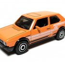 2020 Matchbox #8 Volkswagen Golf Mk I in Orange Mint on Card GKK20