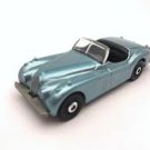 2021 Matchbox #83 1956 Jaguar XK140 in Lt Blue Mint on Card GVX93